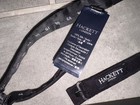 Hackett London Silk Black Cummerbund   Bow Tie   New In Box  Adjustable Rrp   125
