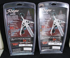 Rage Hypodermic No Collar 100 Grain Expandable Broadhead  2  Packs Free Shipping