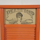 Vintage Pear s Soap Washboard Columbus Washboard Company 18  Home Decor 