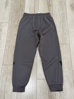 Men M New Adidas Miami Hurricanes Team Issued Grey Football Jogger Pants