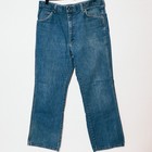 Vintage 70s Live Ins Embroidered Pockets Womens Usa  High Waist 36s Actual 32x29