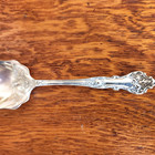 Intl 1847 Rogers Bros Antique Charter Oak Silverplate Sugar Spoon C 1906 Mono Bs