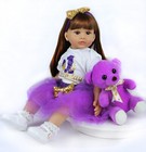 24  Reborn Dolls Baby Soft Handmade Realistic Vinyl Silicone Newborn Doll Gifts