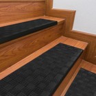 Ottomanson Waterproof Rubber Stair Treads Nonslip Outdoor Bullnose 10x30 5 Pack