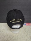 Hamilton Broadway Musical Play Strapback Black Baseball Cap Hat Gold Adjustable