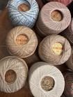 Large Mixed Lot Of Various Brands   Colors Crochet Embroidery Thread New   Used 