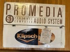 Klipsch Promedia 5 1 Thx Personal Computer Audio System With Optional Upgrades
