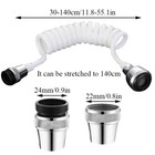 Flexible Faucet Extender Sprayer Sink Spray Kitchen Tap Head Water Saving   