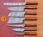 Custom Handmade Forged Damascus Steel Chef Knife Kitchen Knives Chef Set  M-133