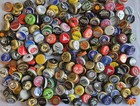 Lot-200 Beer Bottle Caps  mixed Brands  Upcycle Crafts Art Projects Colorful 