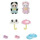 Calico Critters Sylvanian Families Good Friends Baby Set Rainy Day S-74 Japan