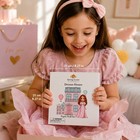 Paper Doll Set     Fold-out Book Dollhouse Toy With 2 Dolls  102 Outfits