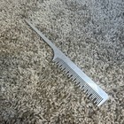 Goody Usa Vintage Aluminum 8  Rat Tail Styling Comb Usa Rare