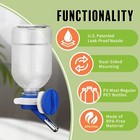 Choco Nose No-drip Water Bottle Feeder For Hamsters  Hedgehogs  Gliders  Mice   