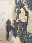 Antique vintage Cast Iron Lamp Holders