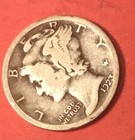 1923 P Winged Liberty Head Mercury Dime      90  Silver