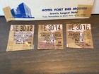 1940s Hotel Fort Des Moines Envelope And Ticket Stubs For Show