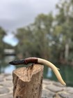 Flint Stone Authentic Rare  Handmade Knife Deer Antliers Ancient Collectors Item
