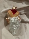 Christopher Radko Santa Two   s Company Ornament Two Sided Santa And Mrs Claus