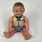 Vintage Renewal Dollhouse  8 Baby Boy Stands Articulated 2 25    Usa
