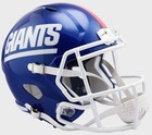 New York Giants Nfl Riddell Speed Full Size Replica Football Helmet