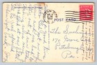 Greetings From Ocean City New Jersey Vintage Posted 1952 Linen Postcard