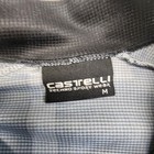 Men   s Castelli Cycling Jersey 1 4 Zip Bicycle  Size M Medium Defect Water Pocket