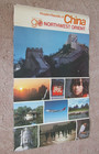 Vintage Northwest Orient Airlines Poster Travel Republic China 40x25