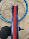 20   x 1 75    36 Spoke Freewheel Alloy Blue Bicycle bmx Wheel Set  Sealed Bearings
