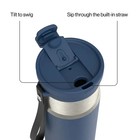 Contigo Dualsip 20 Oz Bpa Free Stainless Steel Water Bottle Leakproof Insulated