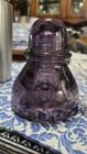Nice   Purple Agee Australian Glass Insulator  10