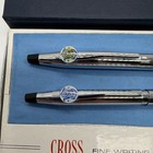 Smith   Wesson Cross Fine Writing Instruments Chrome Pen   Pencil Set Pen Works