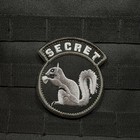 Secret Squirrel Classified Cia Sf Tactical Military Hook Loop Morale Patch