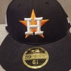Houston Astros On Field Hat 2017 World Series Champions Fitted 6 7 8 New Era