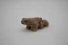 1-1 2  Hand Carved Stone Soapstone Lizard Made In Peru Effigy Totem Animal