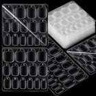  600pcs Press On Nail Adhesive Tabs  15 Sizes Of Nail Stickers For Press Ons  