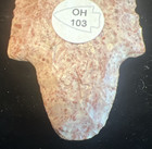 Adena 3 1 2  Strawberry Chert Found In Ohio Authentic Arrowhead Artifact