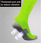 Neon Green Knee High Sports Socks Large Soccer Baseball Football