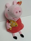 Ty Beanie Peppa Pig Holding Teddy New Mwmt 6  15cm  1 Free 1998 Series 1 Card