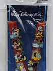 Wdw Walt Disney World Deluxe Pin Trading Starter Set Lanyard With 8 Pins