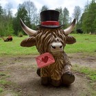 Highland Cow  male  Split Silicone Mold For Resin