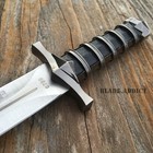 11 5  Dark Assassin Stainless Steel Medieval Short Sword Dagger W  Sheath