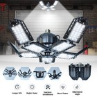 9000000lm Led Garage Light Super Bright Work Shop Ceiling Lights Deformable Bulb