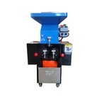 180 Type Plastic Bottle Granulator Chipper Heavy Duty Shredder 220v 2 2kw Blue