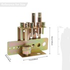 Hydraulic Press Pin Punch Set  2-20 Ton Capacity Hydraulic Press Pin Punch Set