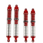 4pc Axial Rbx10 Ryft Aluminum Front Rear Suspension Shock Absorber Set 128 143mm