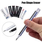Eraser Flat   Super Fine Rubber Tip Pen Type High Precision Pencil Eraser New