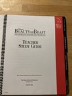 Disney Beauty   The Beast Broadway Musical Teachers Study Guide Paper Notebook