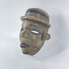 Ogoni Wood Colonial Mask Movable Jaw Cross River Nigeria Matter Collection