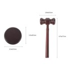 1 Set Judge Hammer  Gavel And Block Set  Wooden Gavel  Judge Gavel  Lawyer At   